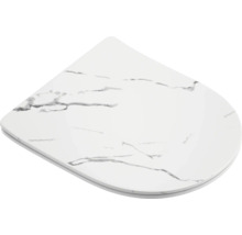 Toilettendeckel mit Marmoroptik