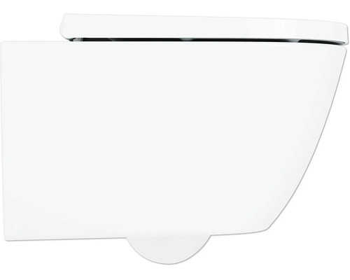 Hängendes Wand-WC aus Keramik mit glatter Oberfläche