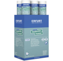 Erfurt Strukturvlies Premium Vliestapete im Karton mit sechs Rollen fuer strukturierte und vorgestrichene Wandgestaltung.
