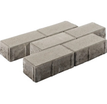 Rechteckiges Pflastersteinelement aus Beton fuer den Aussenbereich zur Terrassen- oder Wegebefestigung.
