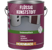 HORNBACH Fluessigkunststoff Seidenmattlack in Eimerverpackung fuer trittfeste und abriebfeste Bodenbeschichtungen im Innen und Aussenbereich.