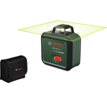 Bosch Linienlaser PLL 360-1G mit Schutzhülle und projizierter 360 Grad Laserlinie