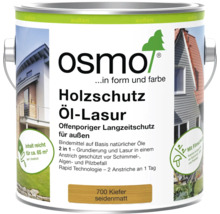 Osmo Holzschutz Öl-Lasur Kiefer seidenmatt in der Dose für den Außenbereich.