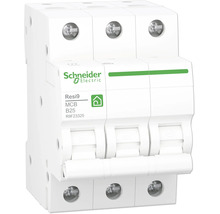 Schneider Electric Leitungsschutzschalter Resi9 B25 3-polig für die Hutschiene