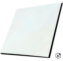 Quadratische Wandfliese aus Keramik mit glatter Oberfläche (Image AI modified or generated)