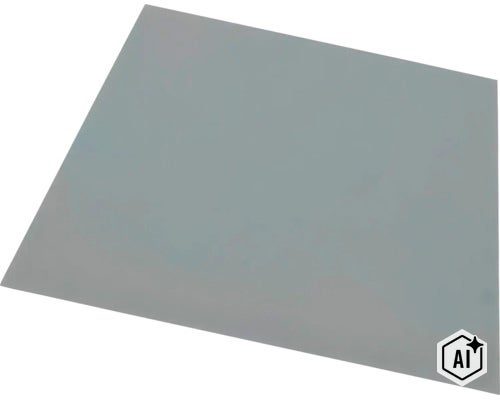 Rechteckige Bauplatte aus Kunststoff zur vielseitigen Verwendung im Innen und Außenbereich (Image AI modified or generated)