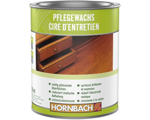 Dose Hornbach Pflegewachs zur Pflege von Holzoberflächen