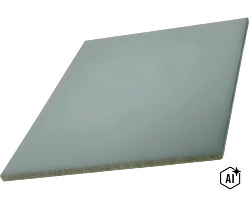 Rechteckige Platte aus Verbundmaterial mit glatter Oberfläche (Image AI modified or generated)
