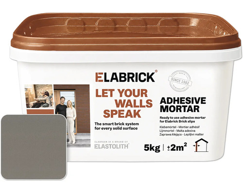 Eimer Elabrick Klebemörtel 5 Kilogramm für Wandverblender