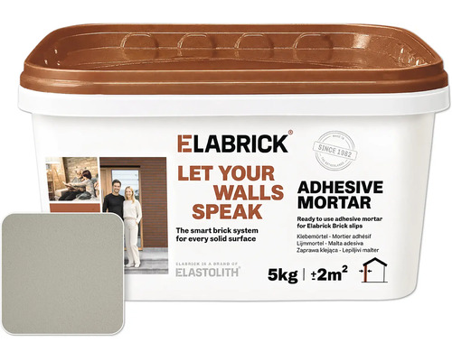 Eimer Elabrick Klebemörtel für Riemchen 5 Kilogramm