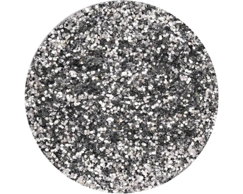 Dekorativer Glitzer in runder Form für Wandfarben und Kreativprojekte
