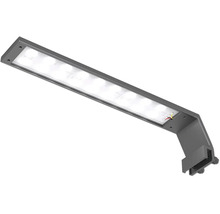 LED Aufbauleuchte zur Montage an Schränken oder Spiegeln mit integrierter Klemmvorrichtung
