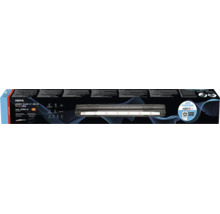 Aquael Leddy Slim BT 26 Watt Aquariumleuchte in der Verpackung mit App Steuerung und technischer Spezifikation.