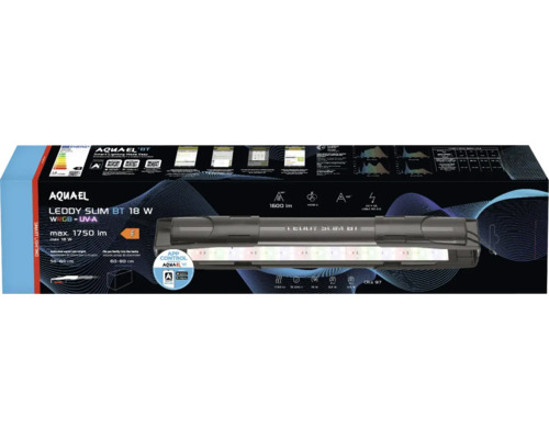 Aquael Leddy Slim BT 18 Watt Aquariumbeleuchtung mit App Steuerung in Originalverpackung