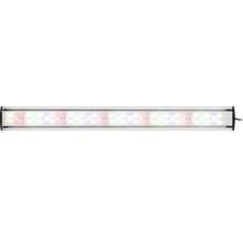 LED Aquarienbeleuchtung mit mehrfarbigen Leuchtdioden in einem flachen Aluminiumgehäuse für die professionelle Aquaristik.