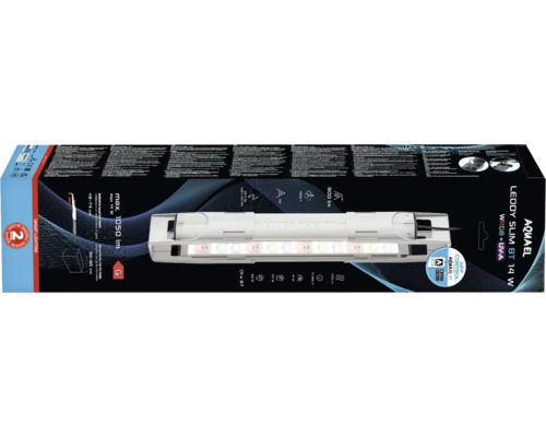 Aquael LEDDY SLIM BT 14 W Aquarium LED Lampe mit App Steuerung in Originalverpackung