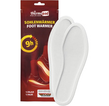 Thermopad Sohlenwärmer für ein Paar Schuhe mit 9 Stunden Wärmedauer in der Verpackung.