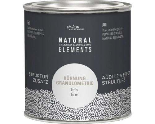 StyleColor Natural Elements Strukturzusatz fein in der Metalldose zum Einrühren in Lehmfarbe