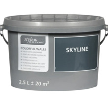 StyleColor abgetönte Wandfarbe Skyline in einem 2,5 Liter Eimer für 20 Quadratmeter Fläche.