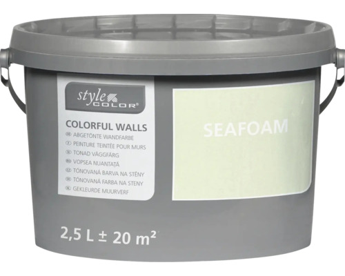 StyleColor Wandfarbe Colorful Walls Seafoam 2,5 Liter Eimer für 20 Quadratmeter