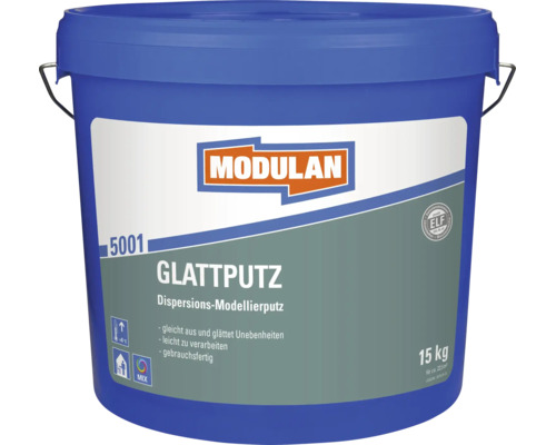 Modulan 5001 Glattputz Dispersions Modellierputz 15 kg im Eimer