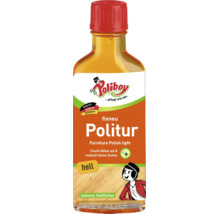 Poliboy Möbelpolitur für helle Holzflächen in der Flasche zur Auffrischung und Kratzerentfernung