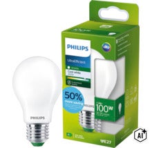 Philips UltraEfficient LED Lampe E27, 7,3 Watt, entspricht 100 Watt, 1535 Lumen, 4000 Kelvin, neutralweißes Licht, lange Lebensdauer (Image AI modified or generated)