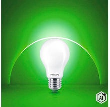 Philips LED Lampe mit E27 Sockel in klassischer Form (Image AI modified or generated)