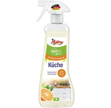 Poliboy Kuchenreiniger mit Soda und Orangenöl in einer Sprühflasche mit 500 Milliliter Inhalt zur Entfernung von Fett und Schmutz in der Kuche.