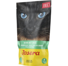 Josera Katzenfutter Filet Huhn mit Ente im Frischebeutel