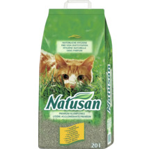 Natusan Premium Klumpstreu für Katzen, geruchsbindend und staubarm, 20 Liter Beutel.