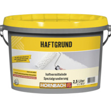 Eimer Hornbach Haftgrund Spezialgrundierung für glatte und nicht saugende Untergründe, 2,5 Liter Gebinde für Innen und Außen.