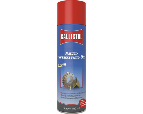 Ballistol Multi Werkstatt Oel Spray 400 Milliliter Korrosionsschutz und Reinigungsspray