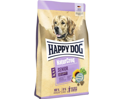 Trockenfutter Happy Dog NaturCroq Senior für ältere Hunde ab dem siebten Lebensjahr in der Packung