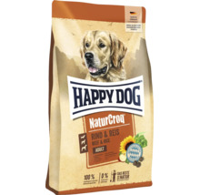 Happy Dog NaturCroq Rind und Reis Hundefutter Beutel