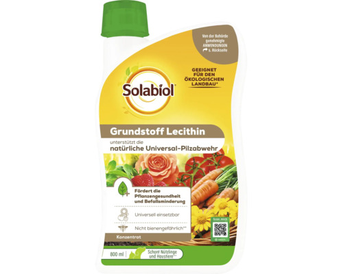 Solabiol Lecithin Pilzschutz Konzentrat 800 Milliliter für ökologischen Landbau