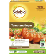 Solabiol Tomatendünger für den ökologischen Landbau 1,5 kg Packung mit natürlichem Wurzelaktivator für gesundes Pflanzenwachstum.