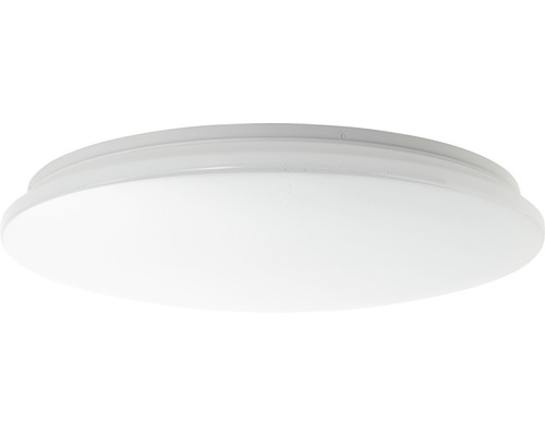 LED Deckenleuchte 36W 3800 lm 3000 K Ø 50 cm Farica weiß + Sternenhimmel Optik Runde Deckenleuchte