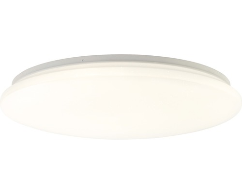 LED Deckenlampe Runda, 50 Cm, Dimmbar Per Fernbedienung & Farbtemperatur Einstellbar – 5200 Lumen, 50 W, Matt Weiß