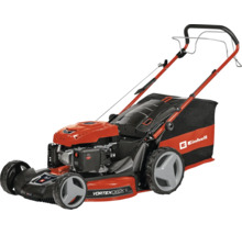 Einhell Benzin Rasenmäher mit Vortex Deck Technologie und Grasfangkorb für die Gartenpflege