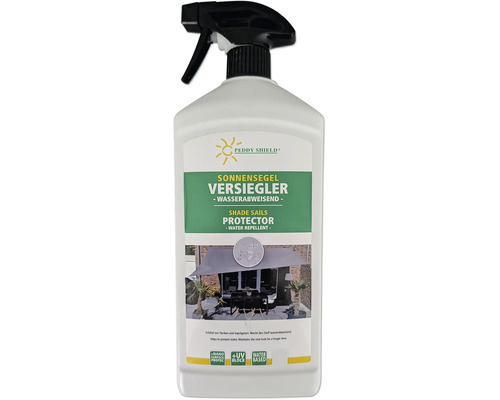 Peddy Shield Sonnensegel Versiegler Sprühflasche zur Imprägnierung und zum Schutz vor Wasser und Flecken für Sonnensegel.