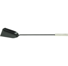 Kaminbesteck Ascheschaufel aus Metall mit langem Stiel und Metallgriff