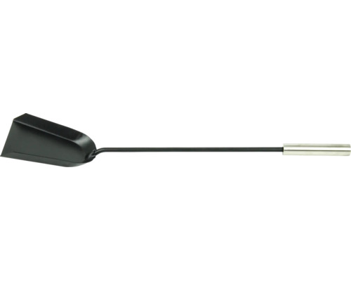 Kaminbesteck Ascheschaufel aus Metall mit langem Stiel und Metallgriff