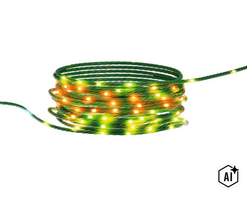 LED Lichtschlauch zur Dekoration im Innen und Außenbereich (Image AI modified or generated)