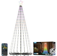 Govee LED Kegel Weihnachtsbaum mit App Steuerung inklusive Sternspitze und Verpackung (Image AI modified or generated)