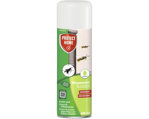Protect Home Wespennest Blocker Spray 400 Milliliter gegen Wespennestbau und zur Barrierebildung