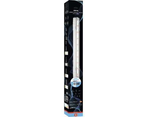 Aquael Leddy Slim BT 32 Watt Aquarium LED Lampe mit App Steuerung und Bluetooth Funktion in Verpackung