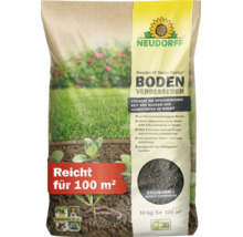 Neudorff Terra Preta Bodenverbesserer, 10 Kilogramm Sack fuer 100 Quadratmeter, zur Humusanreicherung und Speicherung von Wasser und Naehrstoffen.