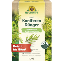 Neudorff Azet Koniferen Dünger mit Mykorrhiza und Mikroorganismen für 50 Quadratmeter 2,5 Kilogramm Packung