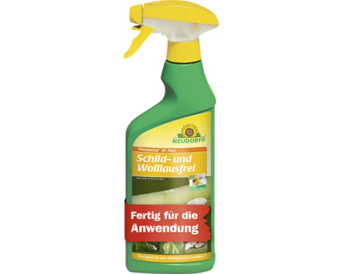 Neudorff Promanal AF Neu Schild- und Wolllausfrei Sprühflasche zur Bekämpfung von Schädlingen im ökologischen Landbau.